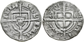Zakon Krzyżacki, Michał Kuchmeister von Sterberg 1414-1422, Szeląg, Av.: Tarcza wielkiego mistrza, Rv.: Tarcza krzyżacka.