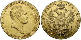 Królestwo Polskie, 50 złotych 1819 I-B, Warszawa. Rzadki stary typ!