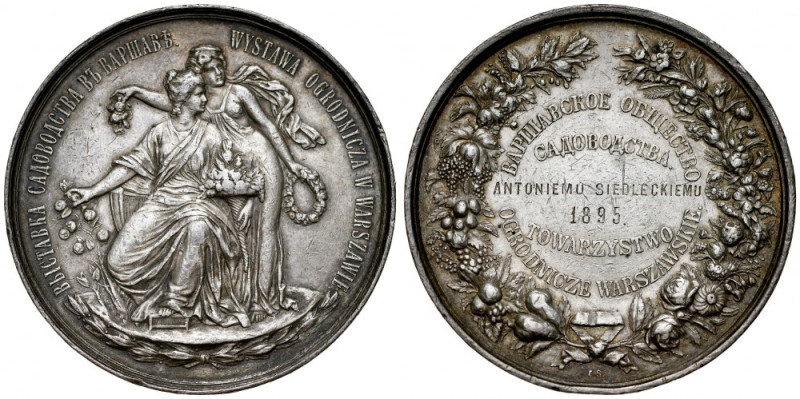 Medal nagrodowy autorstwa L. Steinamana wybity przed 1895 rokiem z okazji Wystaw...