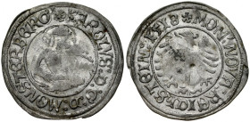 Śląsk, Księstwo Ziębicko-Oleśnickie, Karol I 1498-1536, Grosz 1518, Złoty Stok.