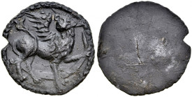 Gdańsk, Żeton XVI-XVII w., jednostronny, A.: Stojący Gryf, Multipla.