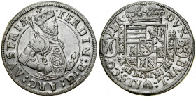 Austria, Arc. Ferdinand 1564-1595, 1/4 taler o. J, Ensisheim, Elsass.