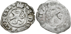 Czechy, Rudolf II 1572-1612, Bily peniz 1584, Kutna Hora.