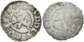 Czechy, Rudolf II 1572-1612, Bily peniz 1586, Kutna Hora.