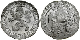 Netherlands, Talar lewkowy Leeuwendaalder 1642, West Friesland.