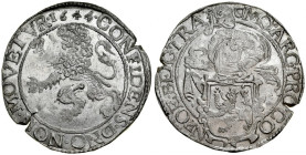 Netherlands, Talar lewkowy Leeuwendaalder 1644, Utrecht.