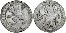 Netherlands, Talar lewkowy Leeuwendaalder 1646, Campen.