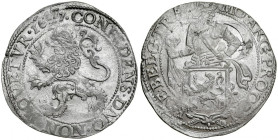 Netherlands, Talar lewkowy Leeuwendaalder 1647, Utrecht.