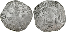 Netherlands, Talar lewkowy Leeuwendaalder 1648, Gelderland.