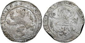 Netherlands, 1/2 Talar lewkowy 1/2 Leeuwendaalder 1644, Utrecht. R3.