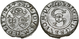 Zygmunt III 1587-1632, Szeląg 1624, Wilno.