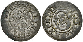 Zygmunt III 1587-1632, Ternar 1625, Łobżenica.