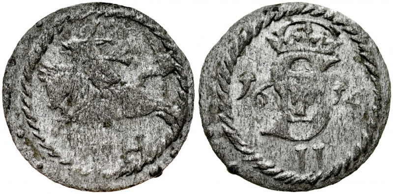 Zygmunt III 1587-1632, Dwudenar 1614, Wilno. Kop. 3408 R7, Ivanauskas 1SV21-21 R...