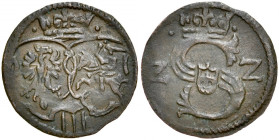 Zygmunt III 1587-1632, Denar 1622, Łobżenica.