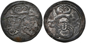 Zygmunt III 1587-1632, Denar 1623, Łobżenica.