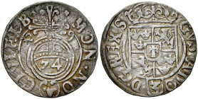 Gustaw II Adolf 1626-1632, Półtorak 1629, Elbląg.