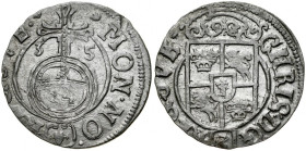 Krystyna 1632-1654, Półtorak 1635, Elbląg