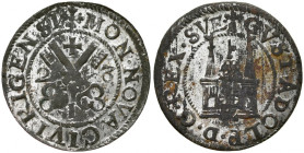 Gustaw II Adolf 1626-1632, Półtora szeląga 1623, Ryga.