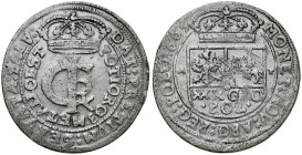 Jan II Kazimierz 1649-1668, Tymf 1665 A-T, Bydgoszcz, Kraków.