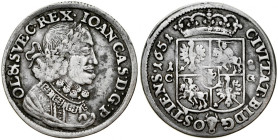 Jan II Kazimierz 1649-1668, Ort 1651 C-G, Bydgoszcz.