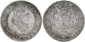 Jan II Kazimierz 1649-1668, Ort 1651 G-R, Gdańsk.