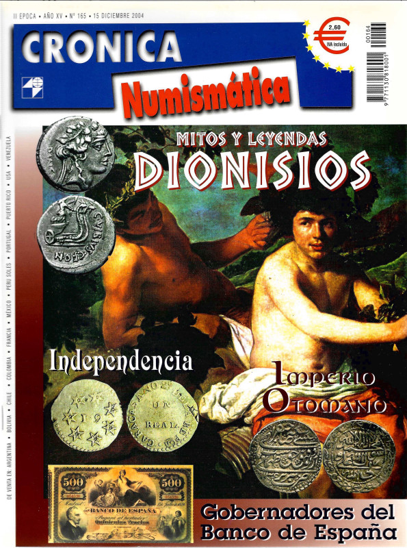 Publiafinsa [publisher]. CRONICA NUMISMÁTICA. Nos. 70, 73–94, and 105–180 (Madri...