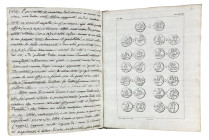 Manuscript of Ancient Coins at Naples