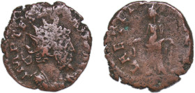 Rome Gallic Empire 272 - 273 BI Antoninianus - Tetricus I (LAETITIA AVGG) Billon 2.55g VF AGK 6b RIC V.2 88 OCRE ric.5.tet_i.88