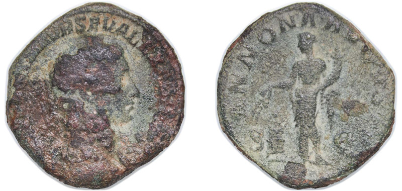 Rome Roman Empire 222 - 231 AE Sestertius - Severus Alexander (ANNONA AVGVSTI S ...
