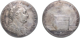 Germany Kingdom of Bavaria German states 1818 1 Conventionsthaler - Maximilian I Joseph (Bavarian Constitution) Silver (.868) Munich Mint (40000) 27.5...