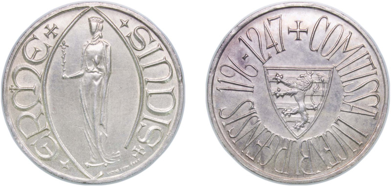 Luxembourg Principalty 1963 Medal - Fêtes du Millénaire (Ermesinde) Silver (.900...