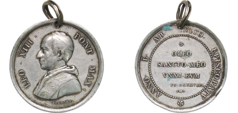 Vatican City City State 1888 Medal - Leone XIII (Medaglia per il 50° anniversari...