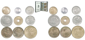 Spain Kingdom 1994 M Pesetas Set - Juan Carlos I (9 Lots) Madrid Mint UNC