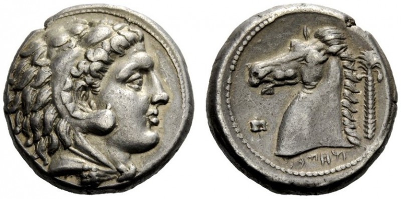 GREEK COINAGE
The Carthaginians in Italy and Sicily
Tetradrachm, Entella (?) c...