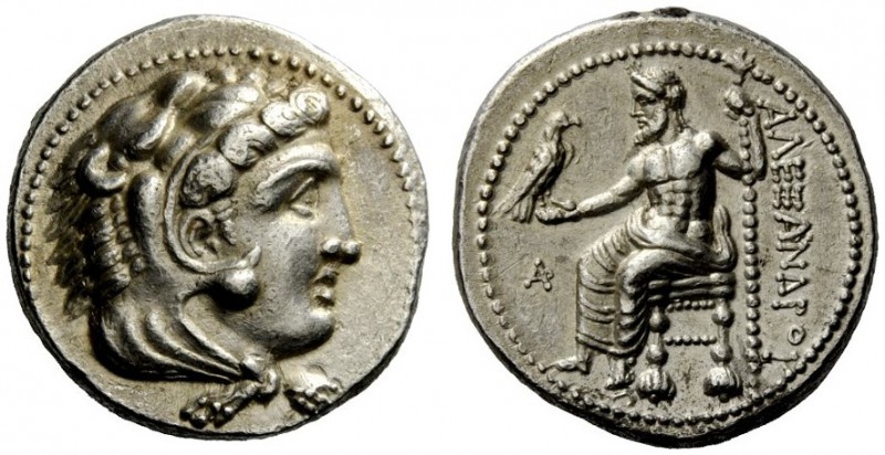 GREEK COINAGE 
 Kings of Macedonia 
 Alexander III, 336-323 and posthumous iss...