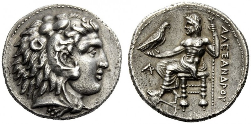 GREEK COINAGE 
 Kings of Macedonia 
 Tetradrachm, Byblos circa 330-320 BC, AR ...