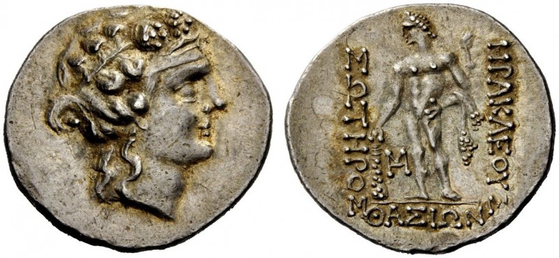 GREEK COINAGE 
 Islands off Trace, Thasos 
 Tetradrachm after 148 BC, AR 16.77...