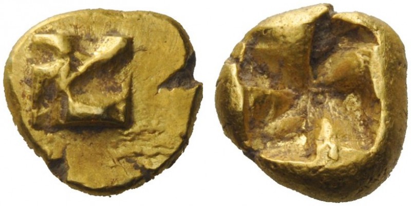 GREEK COINAGE 
 Ionia, Uncertain mint 
 Hecte circa 6th century BC, EL 2.76 g....
