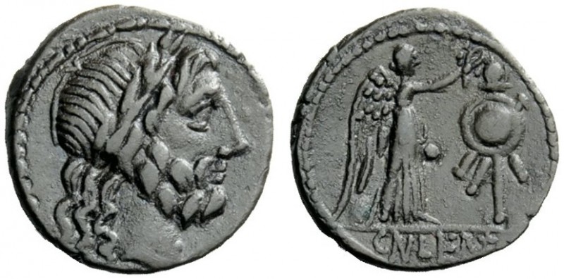 ROMAN REPUBLICAN COINAGE 
 Cn. Cornelius Lentulus Clodianus. Quinarius 88, AR 1...