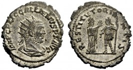 THE ROMAN EMPIRE 
 Gallienus, 253 – 268 
 Antoninianus, Samosata 253-254, billion 3.54 g. Radiate, draped, and cuirassed bust r. Rev. Oriens standin...