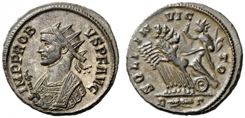 THE ROMAN EMPIRE 
 Probus, 276 – 282 
 Antoninianus 276-282, billion 3.84 g. R...