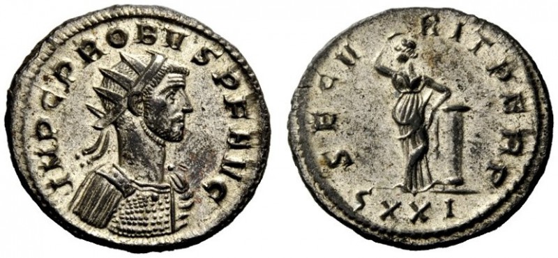 THE ROMAN EMPIRE 
 Probus, 276 – 282 
 Antoninianus, Ticinum 276-282, billion ...