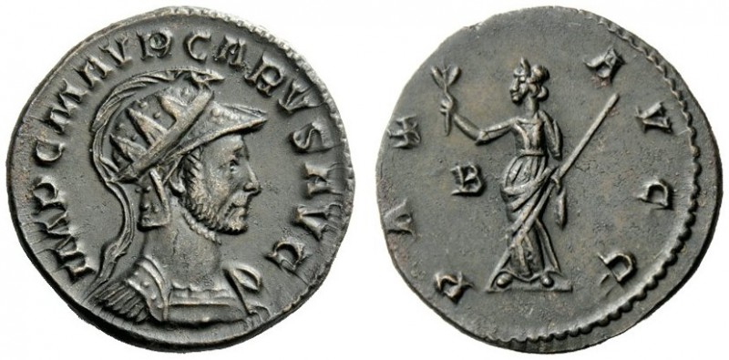 THE ROMAN EMPIRE 
 Carus, 282-283 
 Antoninianus, Lugdunum 282-283, billion 3....