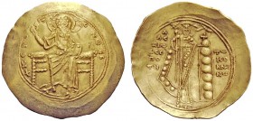 THE BYZANTINE EMPIRE 
 Alexius I Comnenus 1081 – 1118, with colleagues from 1092 
 Post reform coinage, 1092-1118. Hyperpyron nomisma, 1081-1118, AV...