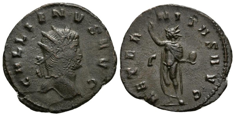 GALIENO. Antoniniano. 260-268 d.C. Roma. A/ Busto radiado a derecha. GALLIENVS A...