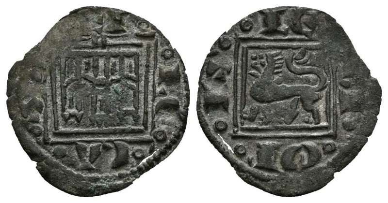 ALFONSO X. Obolo-Pugesa. (1252-1284). Murcia M. AB 285. Ve. 0,39g. MBC+.