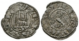FERNANDO IV. Dinero. (1295-1312). Sevilla. AB 325 (como pepión). Ve. 0,86g. MBC.