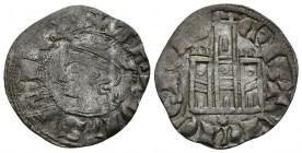 ALFONSO XI. Cornado-Dinero. (1312-1350). Coruña, Venera moderna. AB 343.1. Ve. 0,98g. Pátina. MBC.