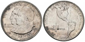 ESTADOS UNIDOS. 1/2 Dollar. 1923 S. Monroe Doctrine Centennial. KM#153. Ar. 12,48g. Pátina. MBC.