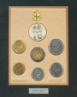 VATICANO. Set 1986. Juan Pablo II. Enmarcado. SC.